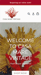 Mobile Screenshot of casamarevintage.com